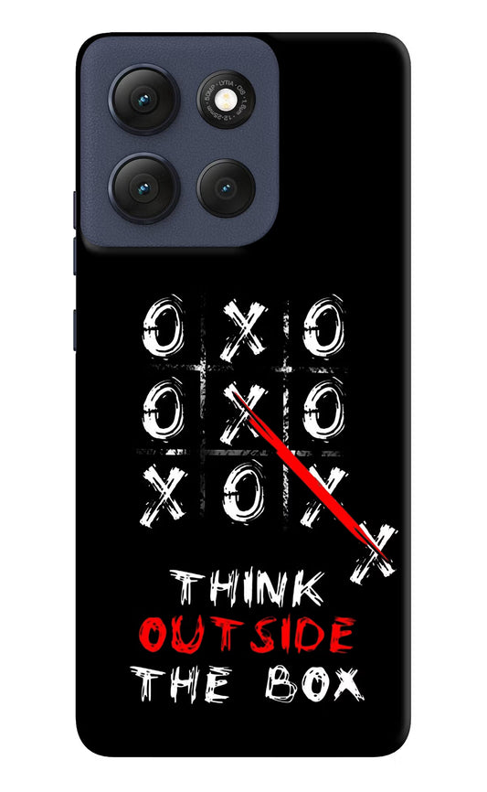Think out of the BOX Moto G86 Power Hard Case Back Cover by Casekaro