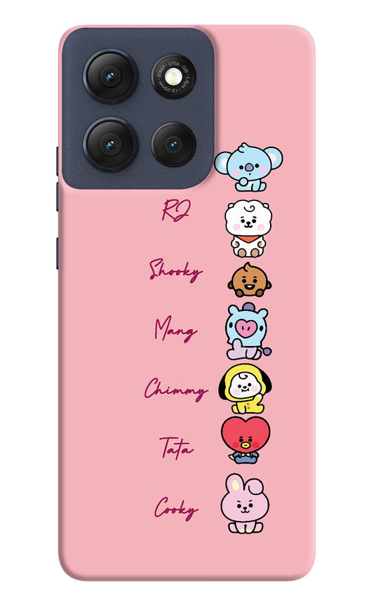 BTS names Moto G86 Power Hard Case Back Cover by Casekaro