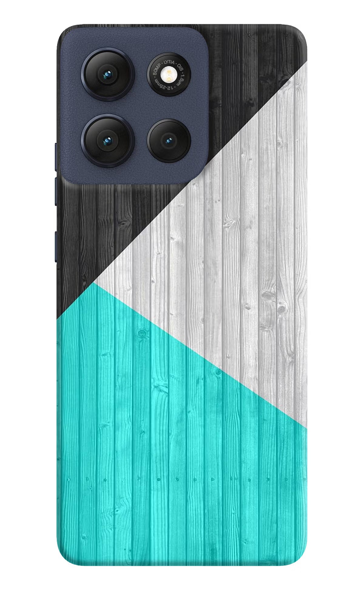 Wooden Abstract Moto G86 Power Hard Case Back Cover by Casekaro