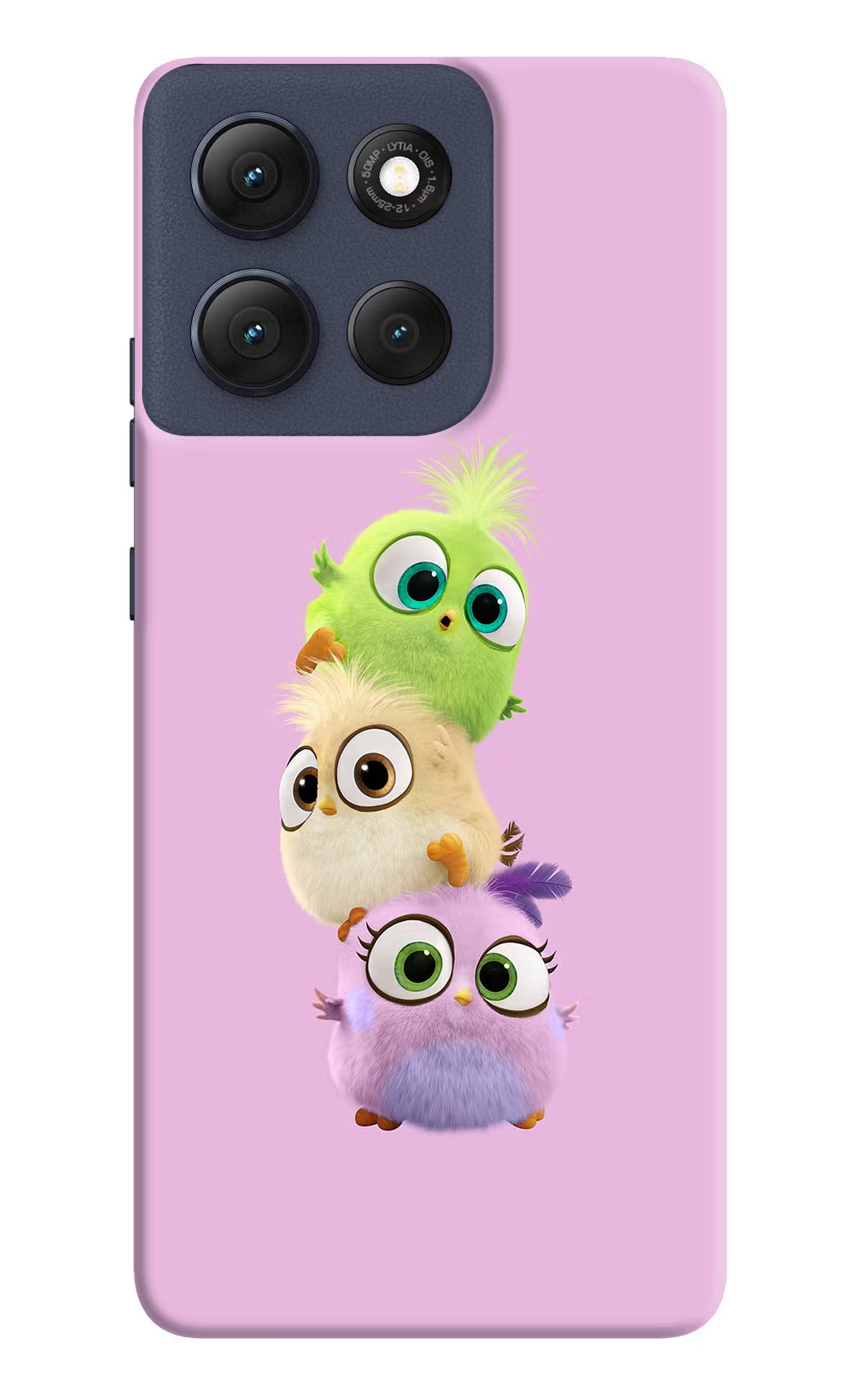 Cute Little Birds Moto G86 Power Hard Case Back Cover by Casekaro