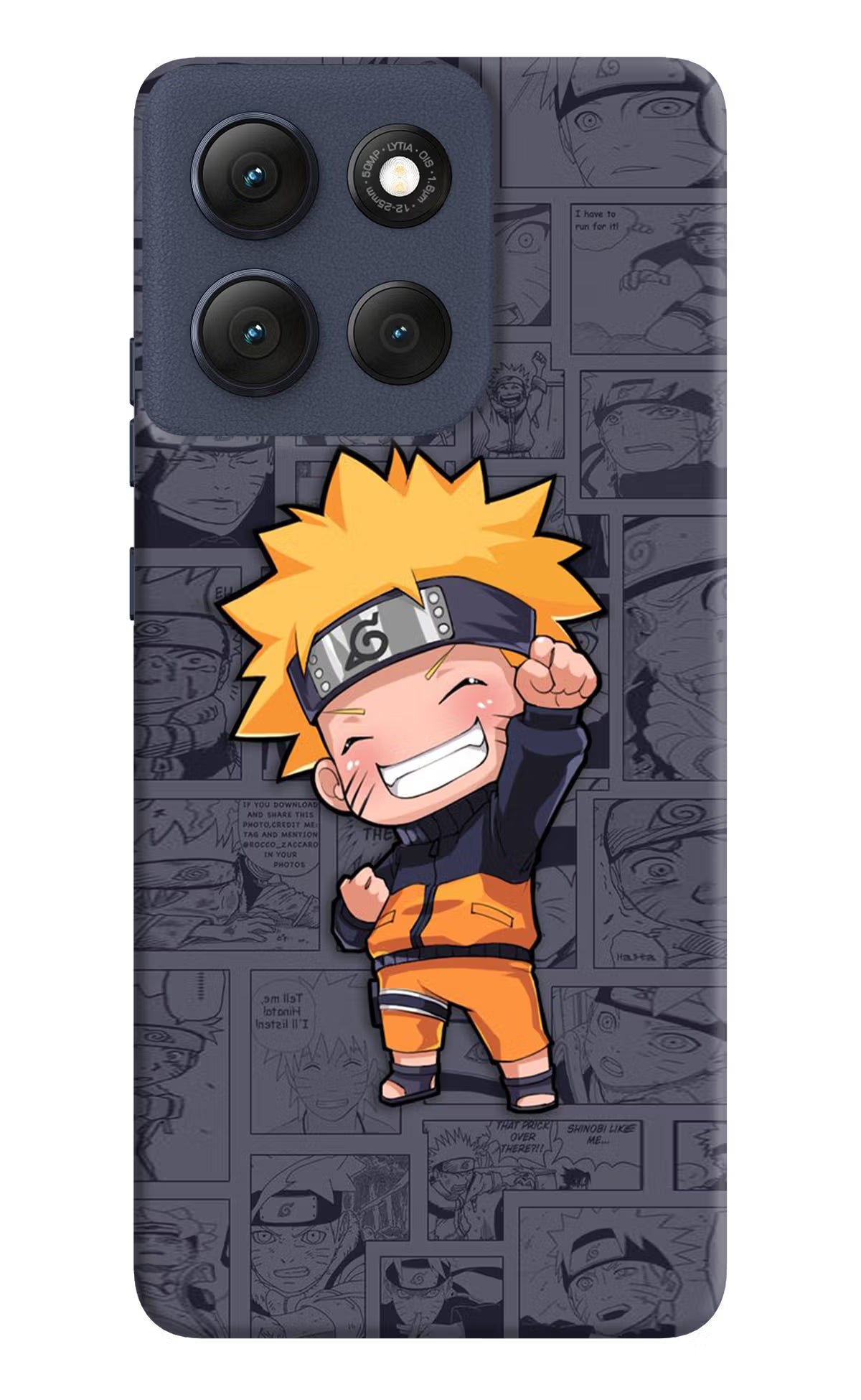Chota Naruto Moto G86 Power Hard Case Back Cover by Casekaro