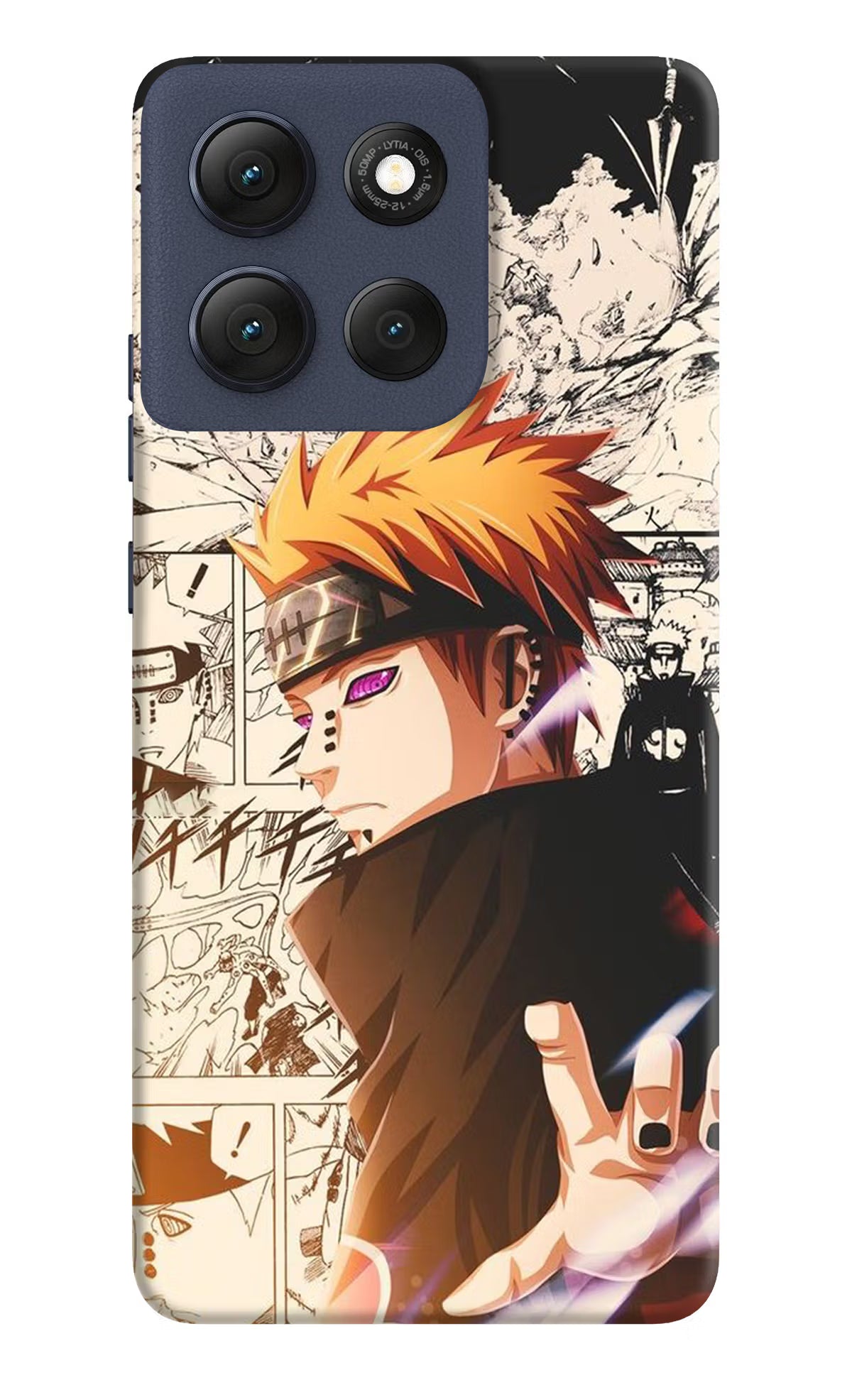 Pain Anime Moto G86 Power Hard Case Back Cover by Casekaro