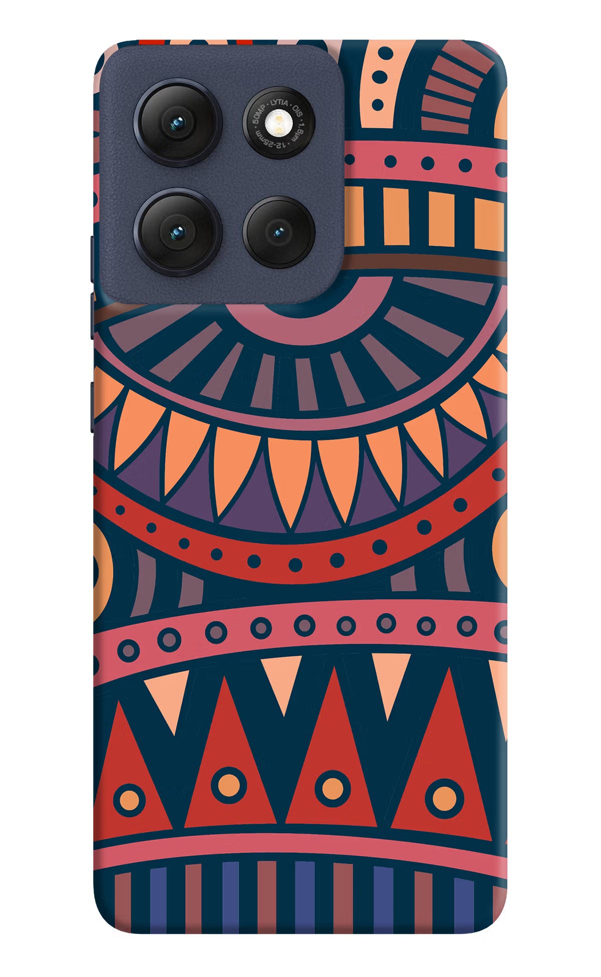 African Culture Design Moto G86 Power Hard Case Back Cover by Casekaro