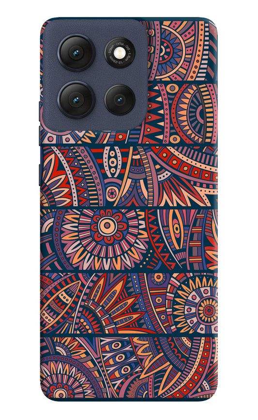 African Culture Design Moto G86 Power Hard Case Back Cover by Casekaro