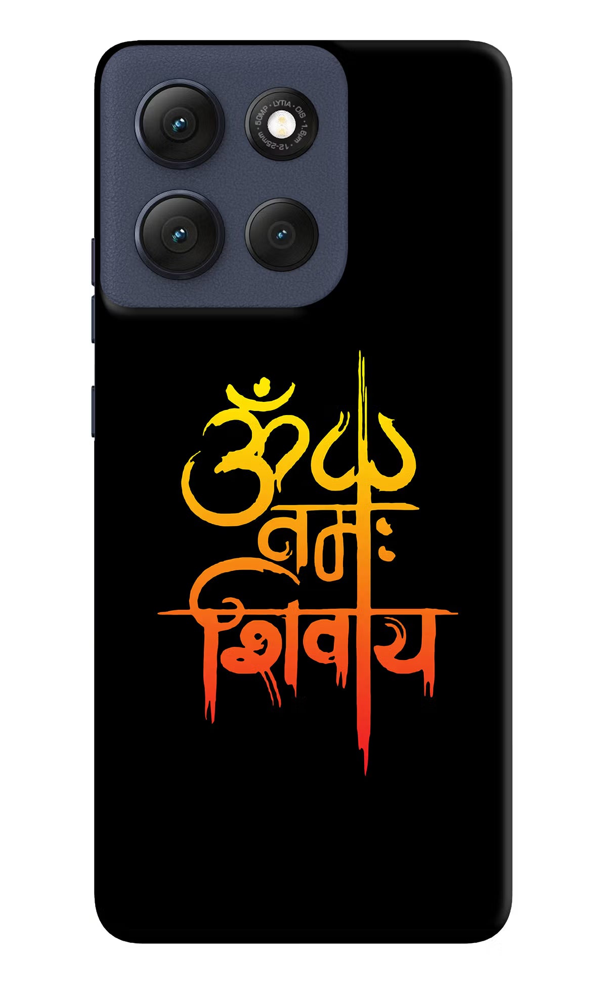 Om Namah Shivay Moto G86 Power Hard Case Back Cover by Casekaro