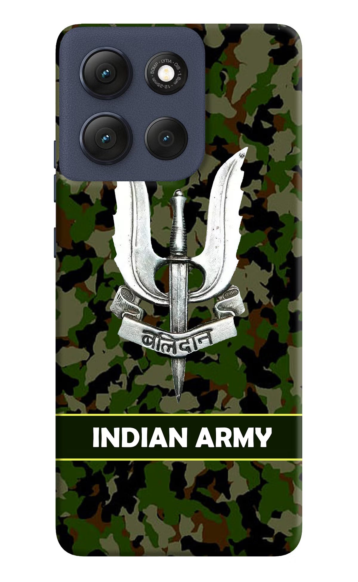 Balidan Indian Logo Moto G86 Power Hard Case Back Cover by Casekaro