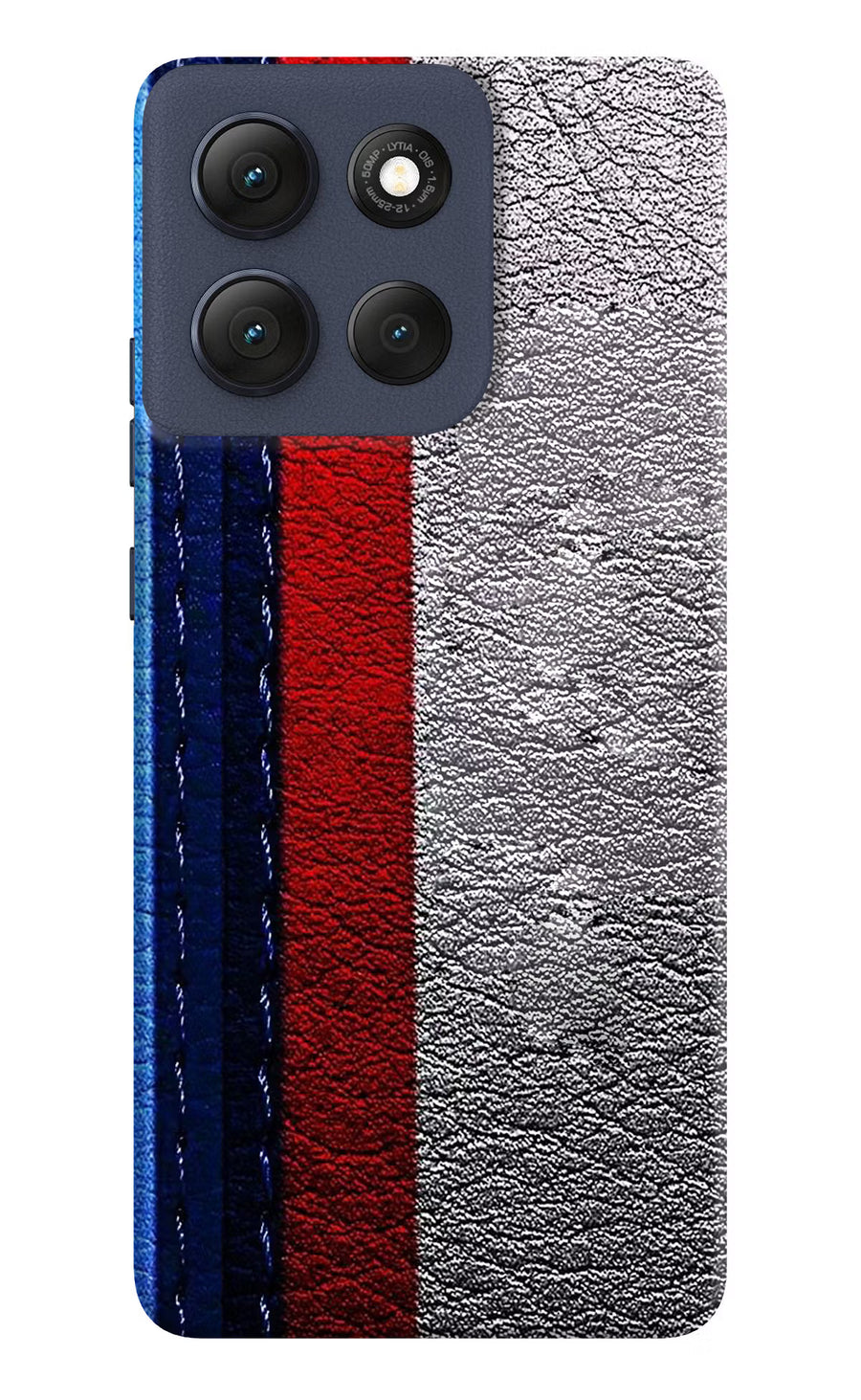 BMW Stripes Moto G86 Power Back Cover, Hard case