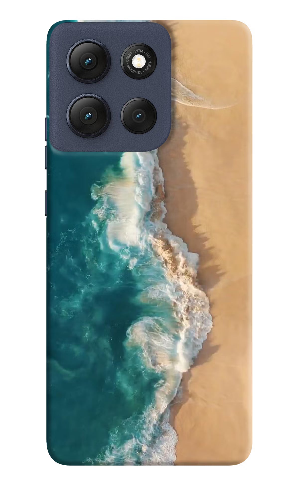 Ocean Beach Moto G86 Power Hard Case Back Cover by Casekaro