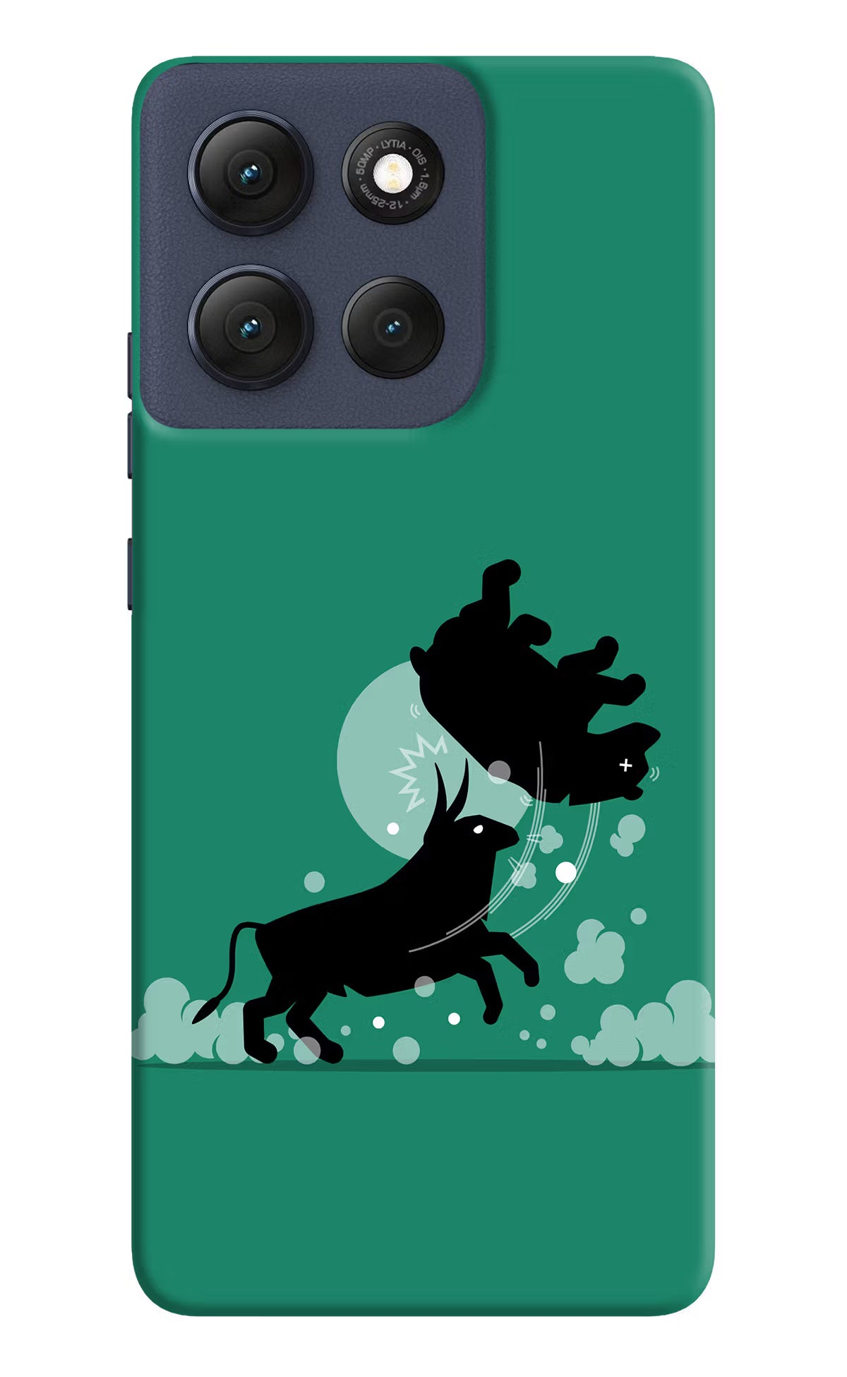 Bull Conqueror Moto G86 Power Hard Case Back Cover by Casekaro