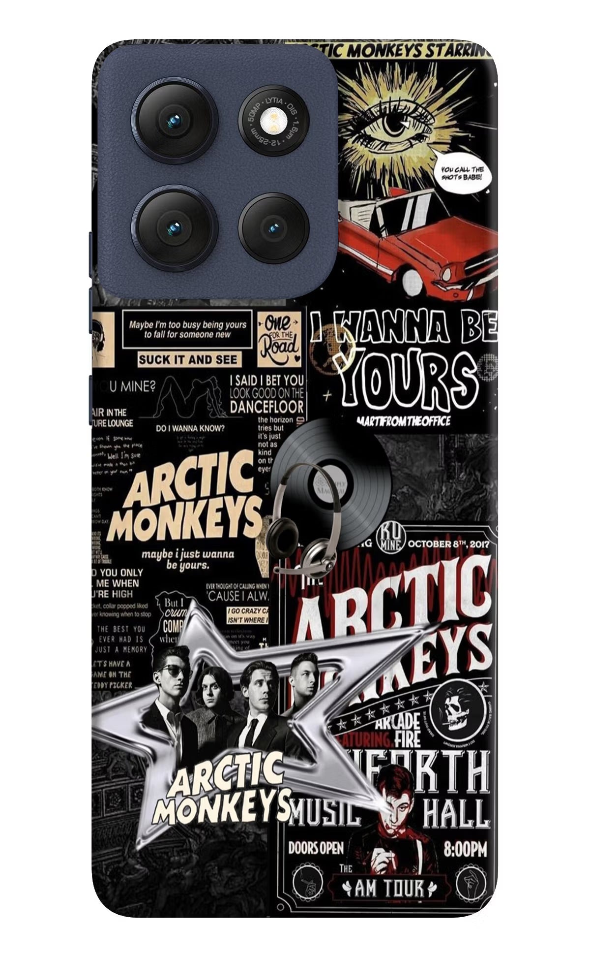 Arctic Monkeys Moto G86 Power Hard Case Back Cover by Casekaro
