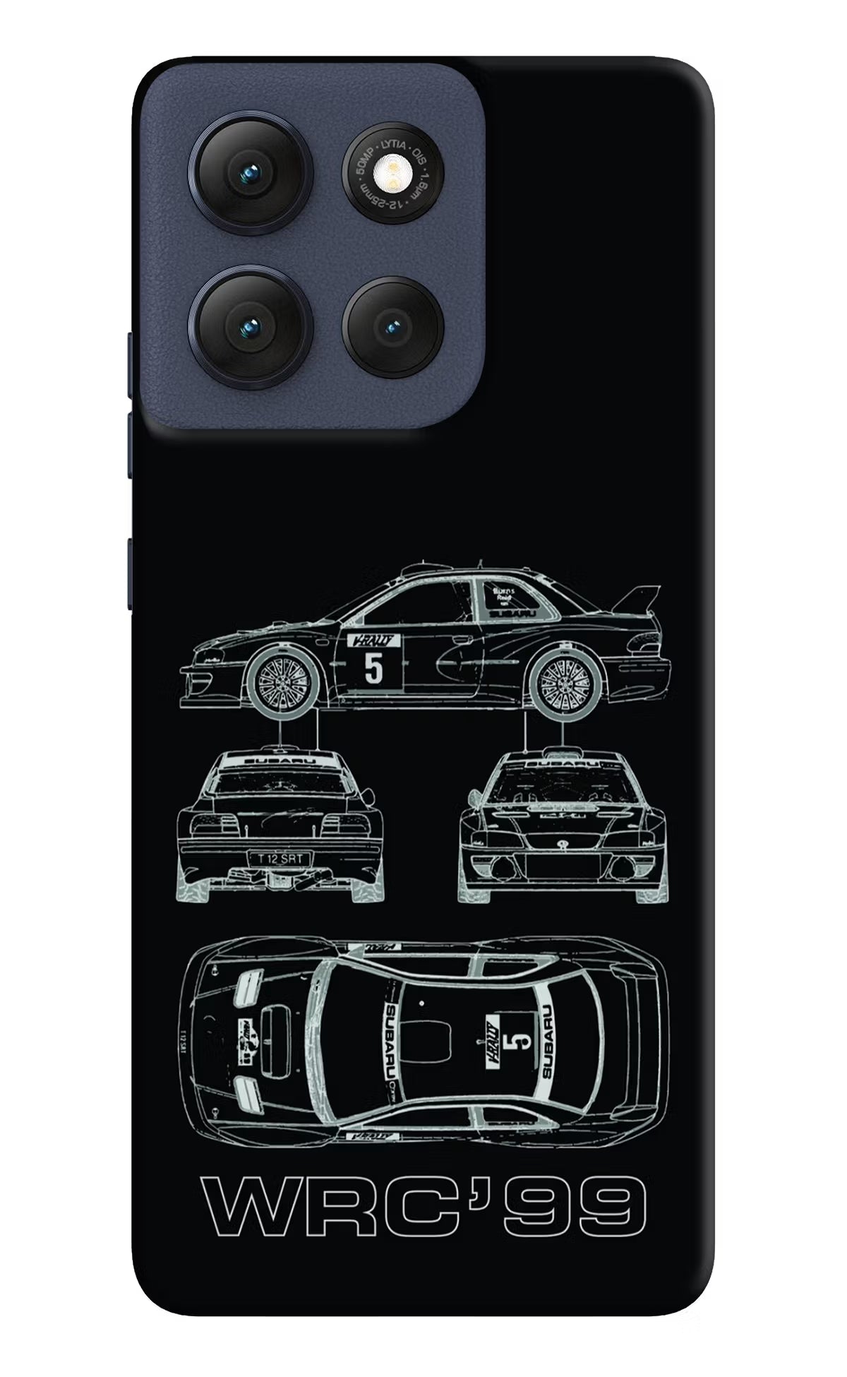 WRC'99 Moto G86 Power Hard Case Back Cover by Casekaro