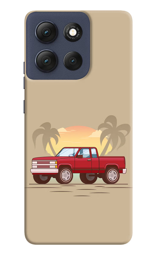 Desert Classic Drive Moto G86 Power Hard Case Back Cover by Casekaro