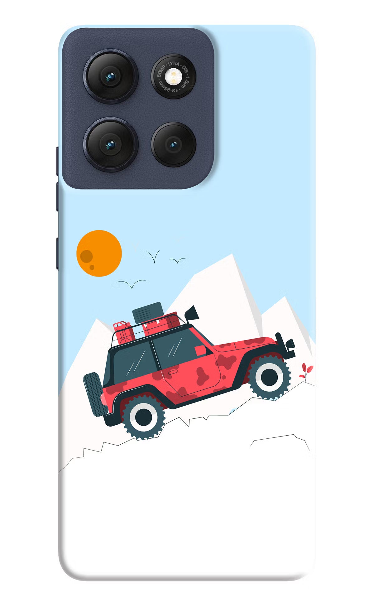 Mountain Trail Beast Moto G86 Power Hard Case Back Cover by Casekaro