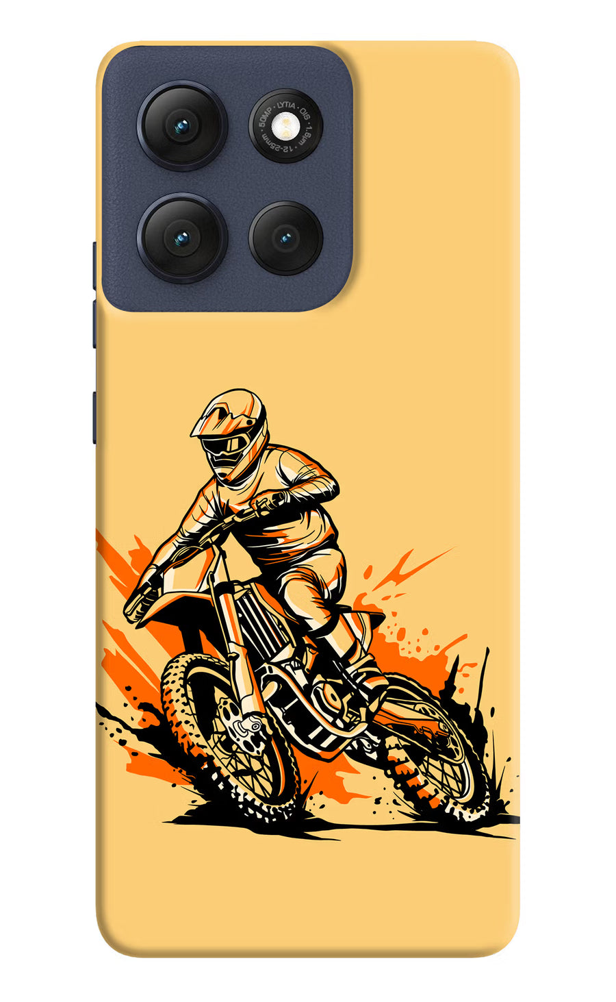 Off-Road Fury Moto G86 Power Back Cover, Hard case