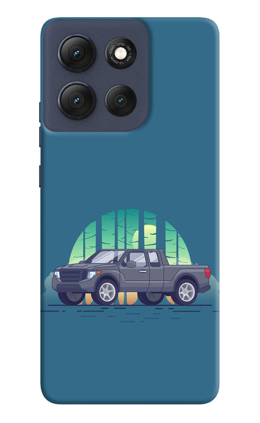 Retro Garage Vibe Moto G86 Power Hard Case Back Cover by Casekaro