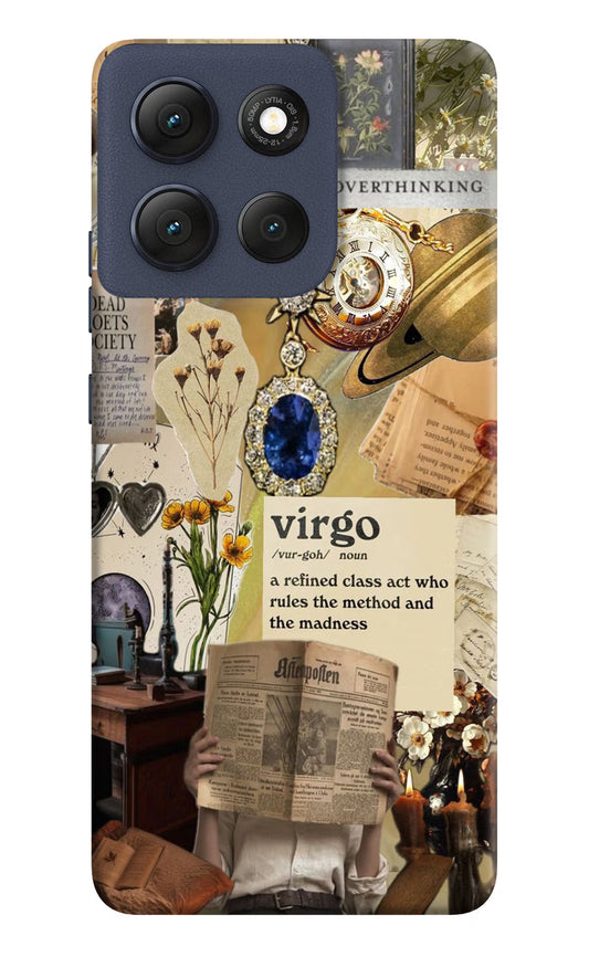 Virgo Zodiac Moto G86 Power Hard Case Back Cover by Casekaro