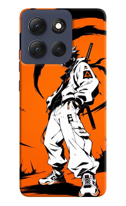 Street Samurai  Moto G86 Power Hard Case Back Cover by Casekaro