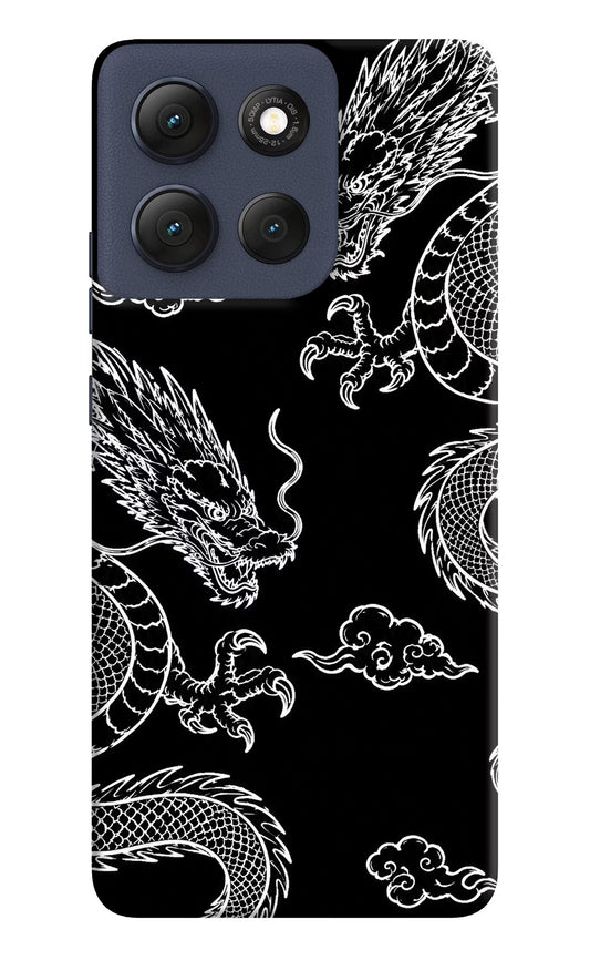 Twin Dragons Moto G86 Power Hard Case Back Cover by Casekaro