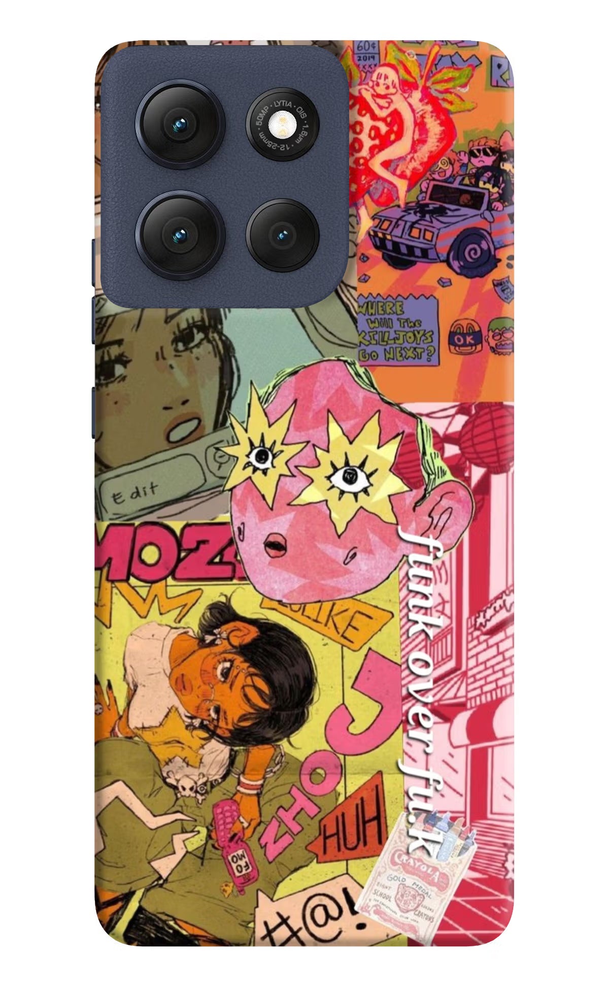Funkover Moto G86 Power Back Cover