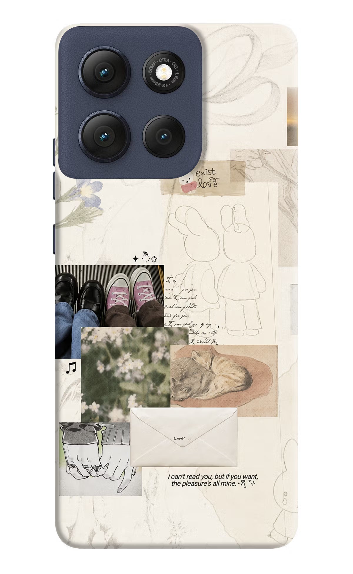 Soft Aesthetic Moto G86 Power Back Cover