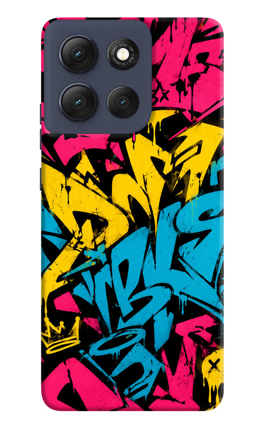 Graffiti Vibe Moto G86 Power Hard Case Back Cover by Casekaro