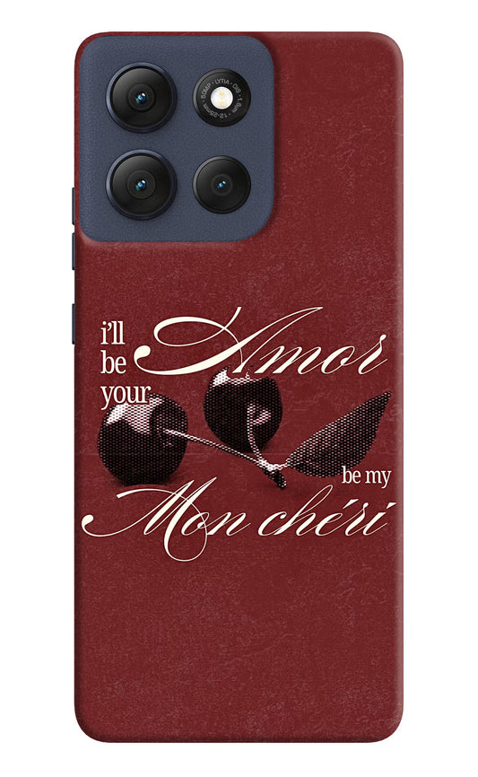 Velvet Cherry Moto G86 Power Back Cover