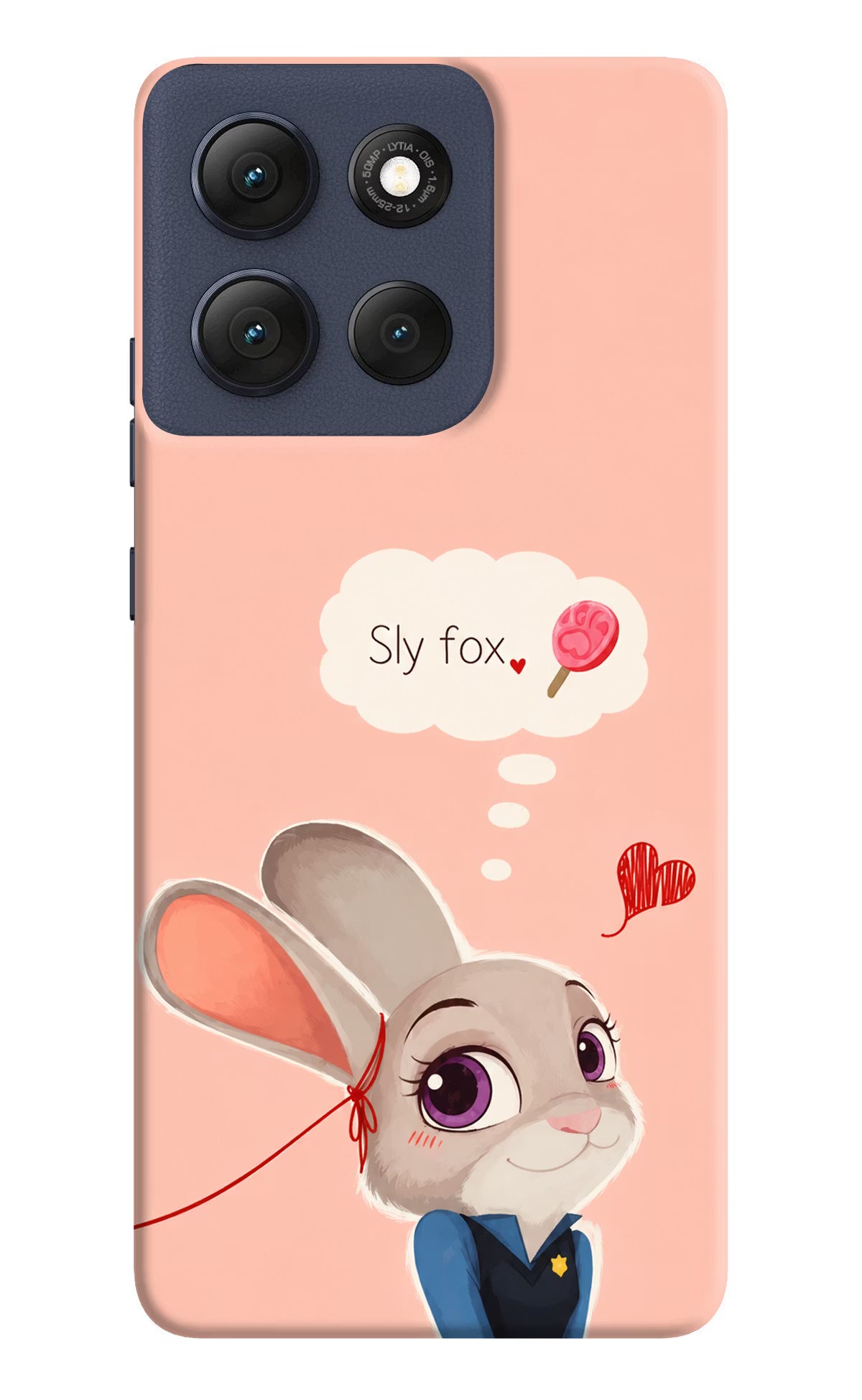 Judy Charm Moto G86 Power Back Cover