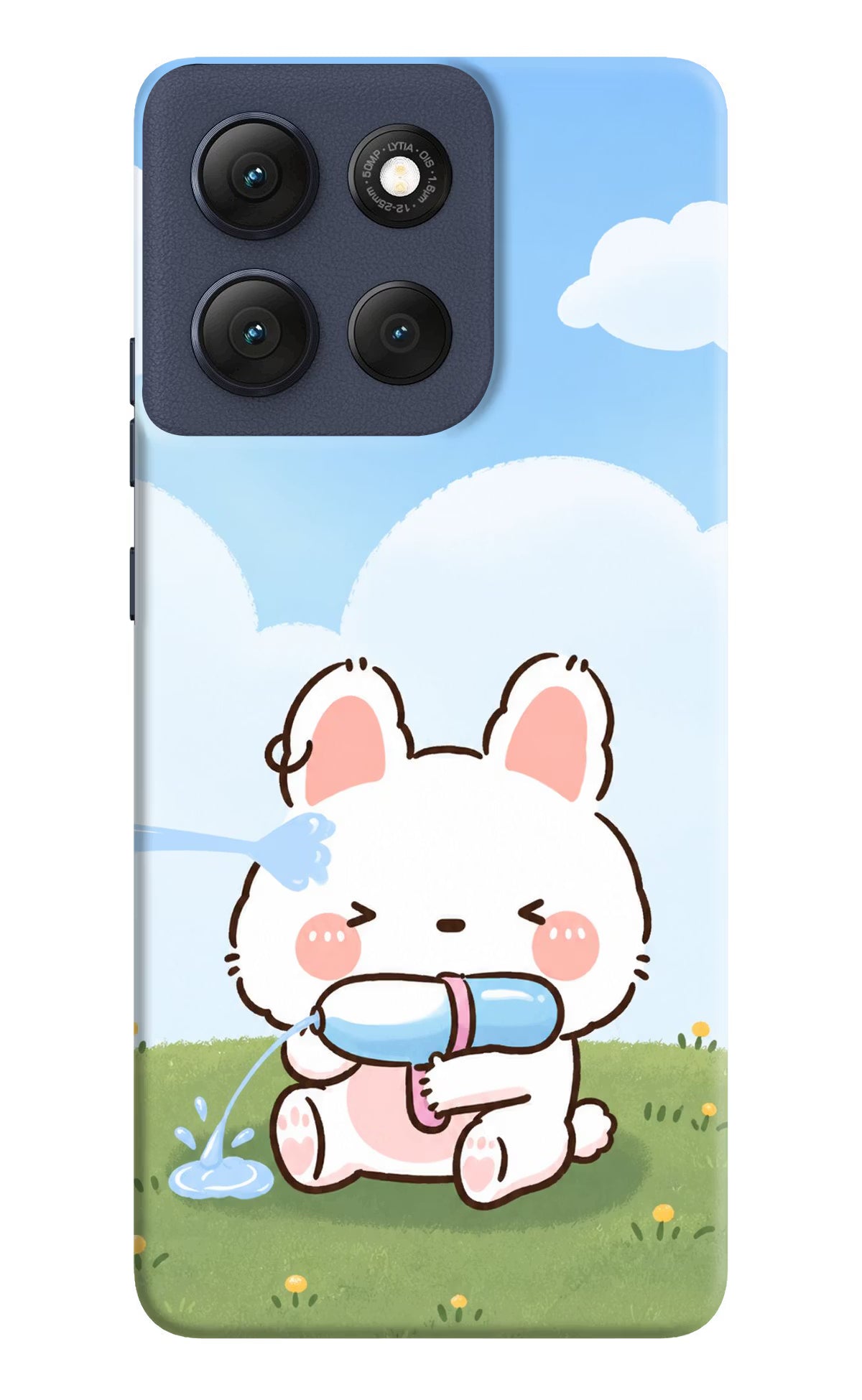 Bunny Treat Moto G86 Power Back Cover
