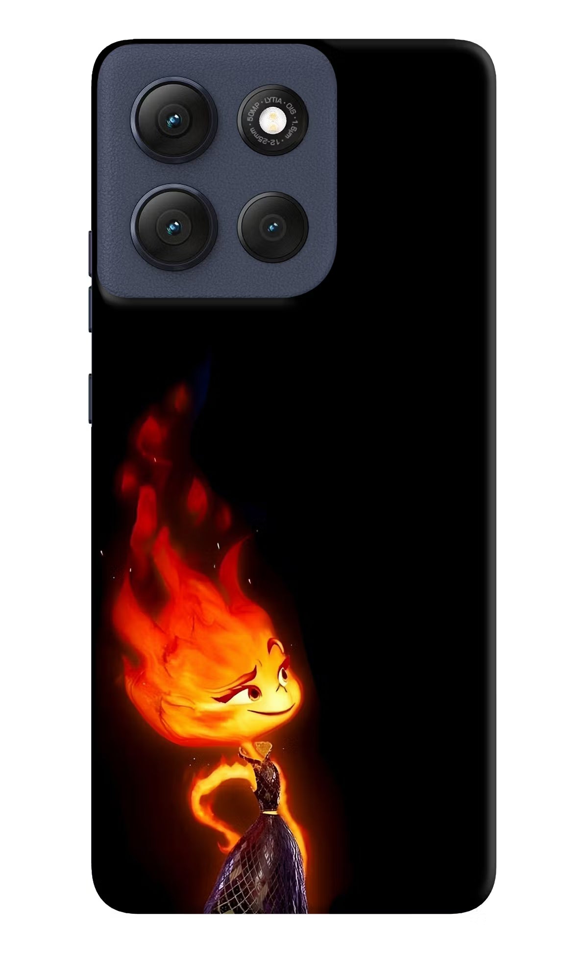 Ember Flame Moto G86 Power Back Cover