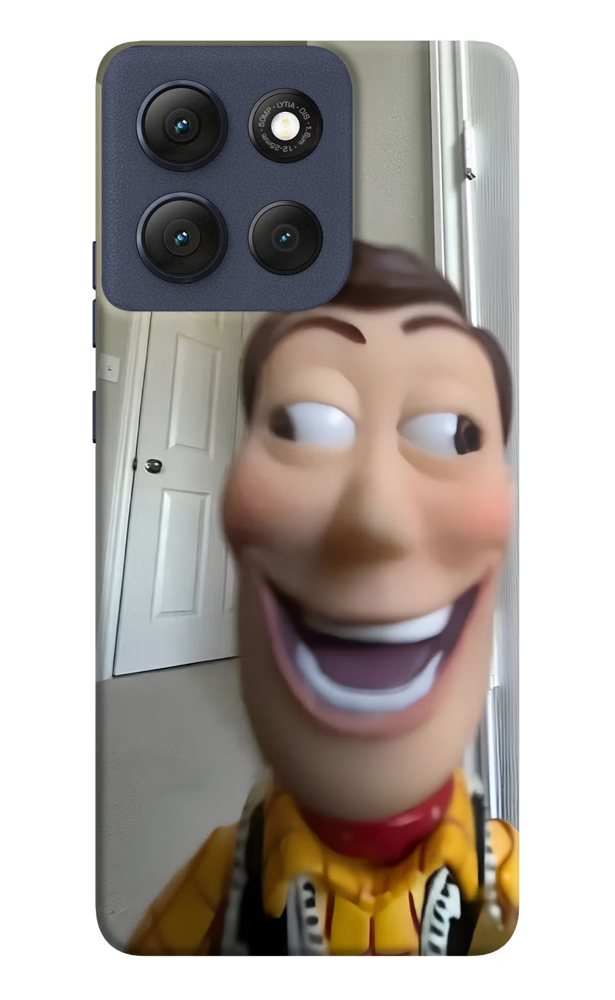 Side Eye Woody Moto G86 Power Back Cover