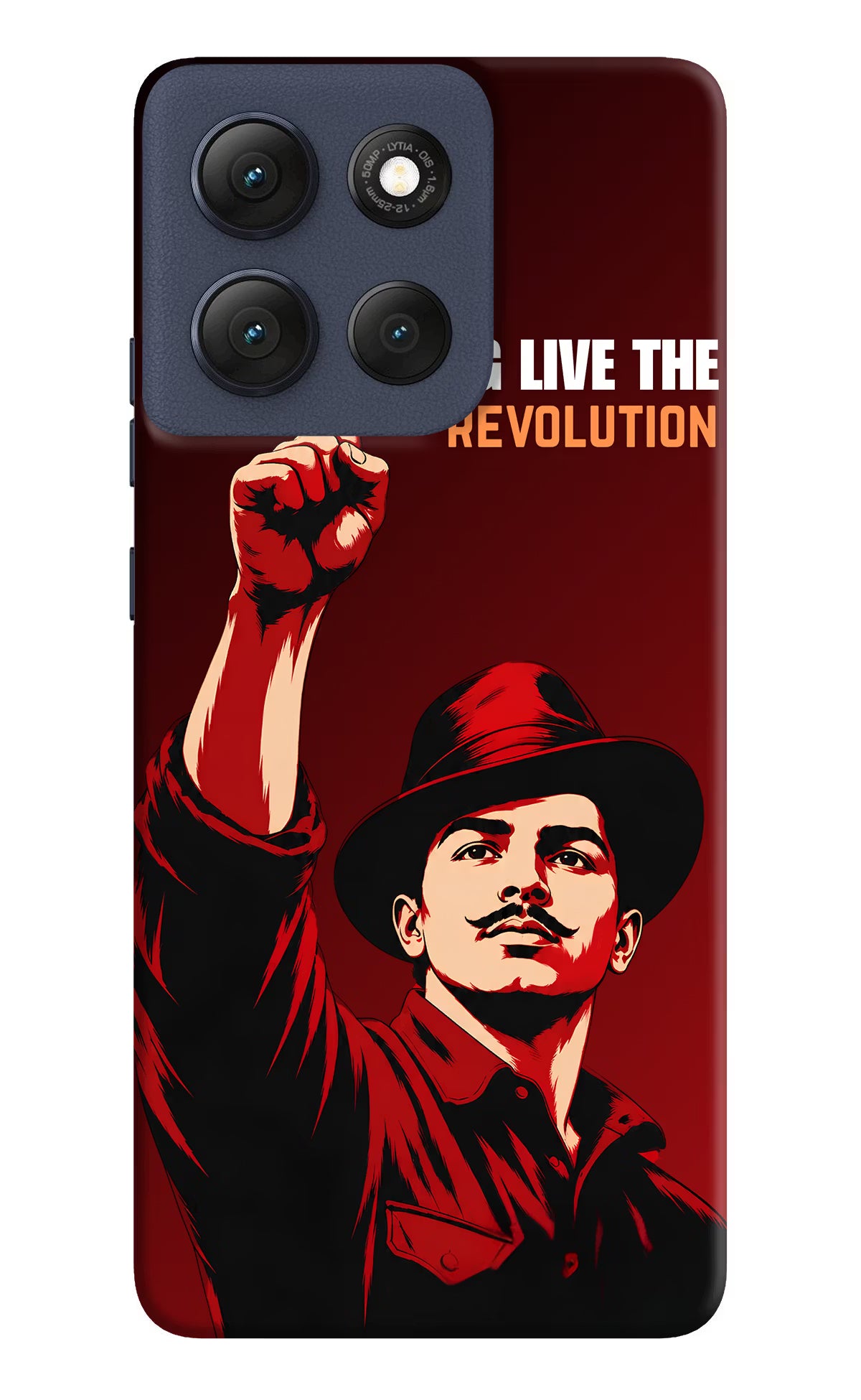 Bhagat Singh Revolution Moto G86 Power Back Cover