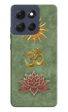 Om & Lotus Moto G86 Power Back Cover