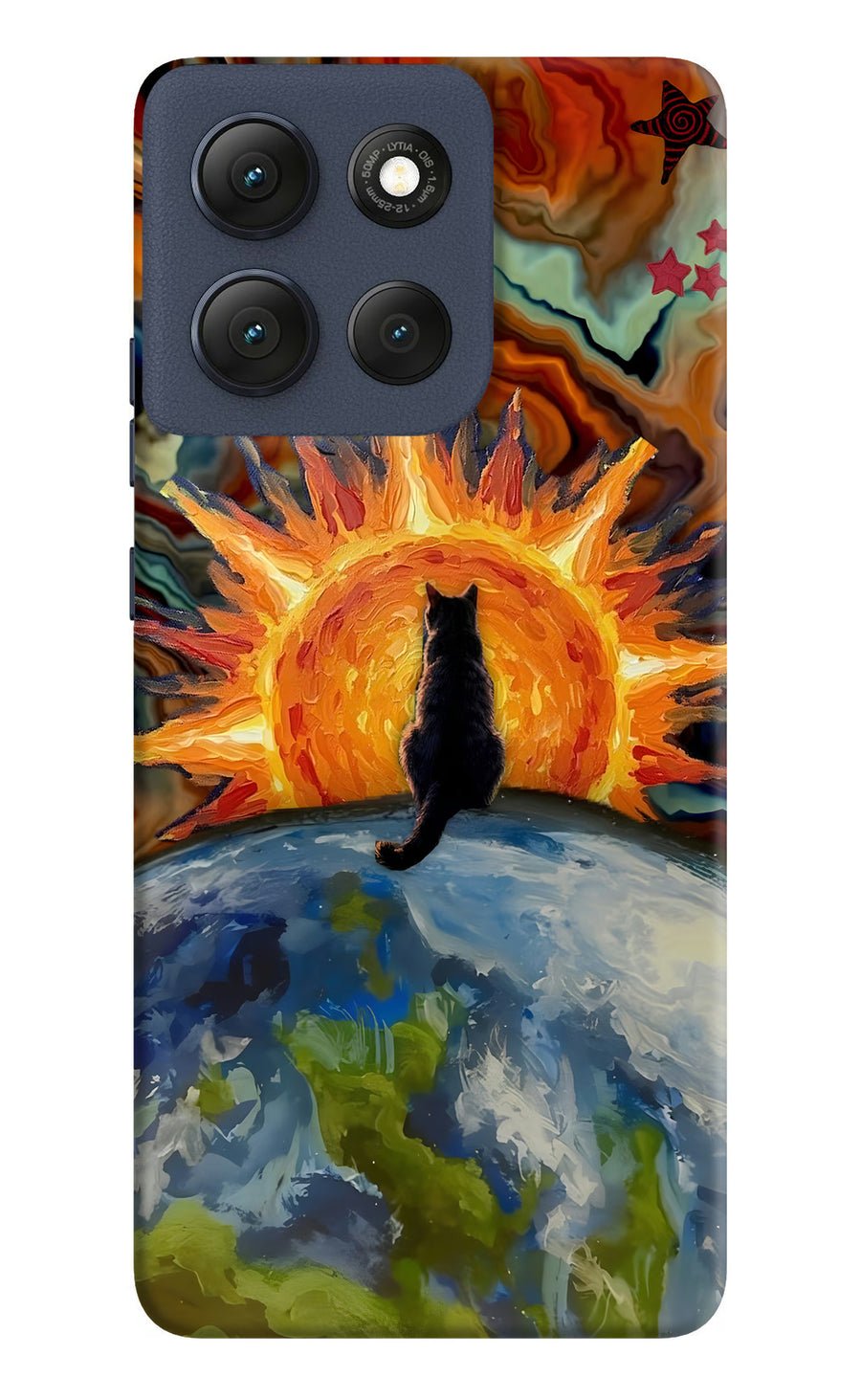 Sunrise Beyond Moto G86 Power Back Cover, Hard case