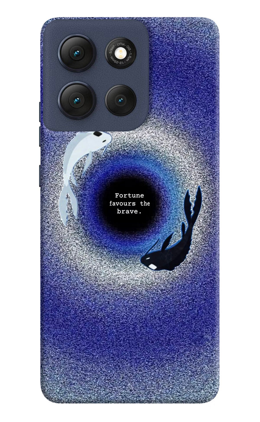 Dark Koi Moto G86 Power Back Cover, Hard case