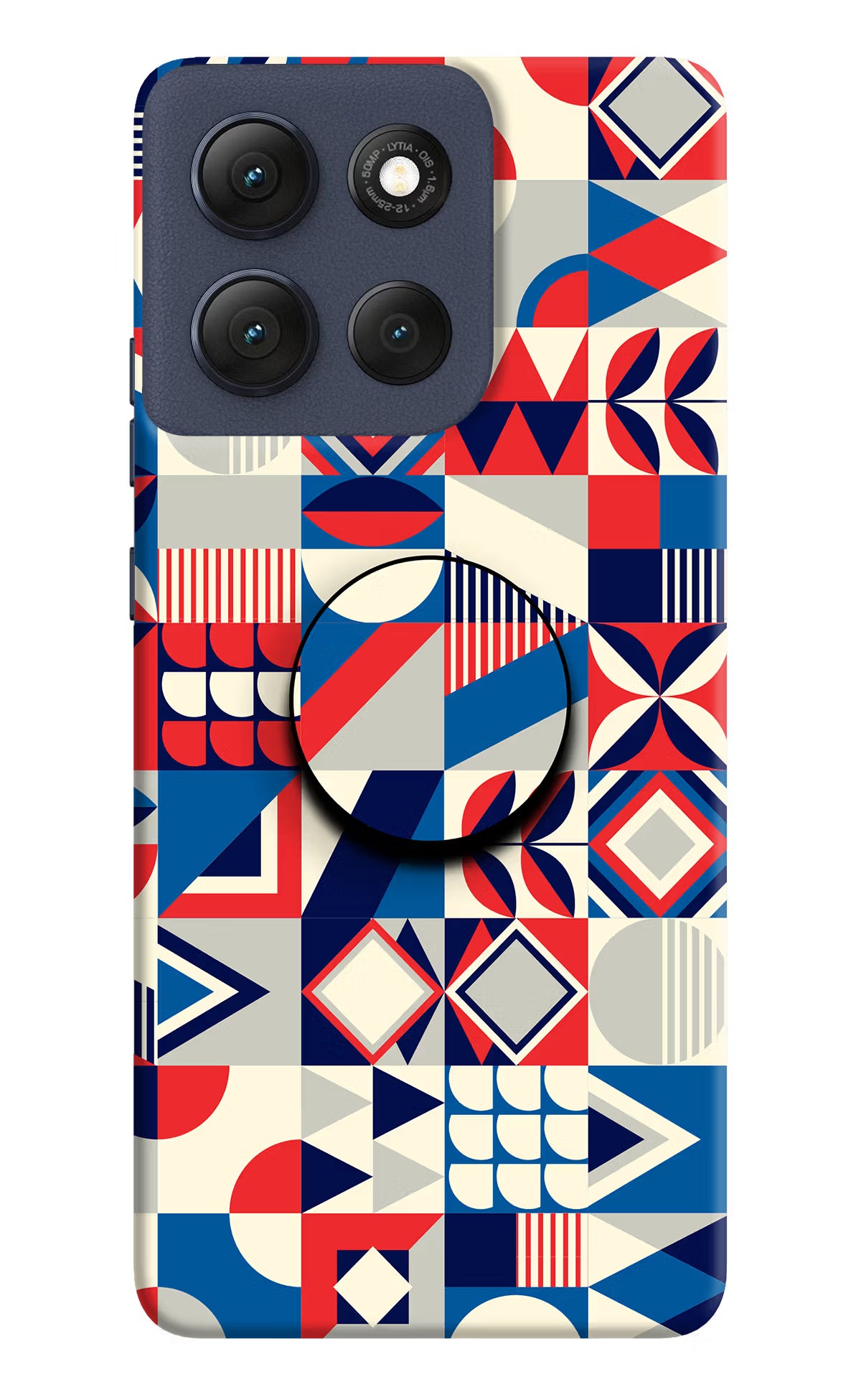 Colorful Pattern Moto G86 Power Pop Case by Casekaro