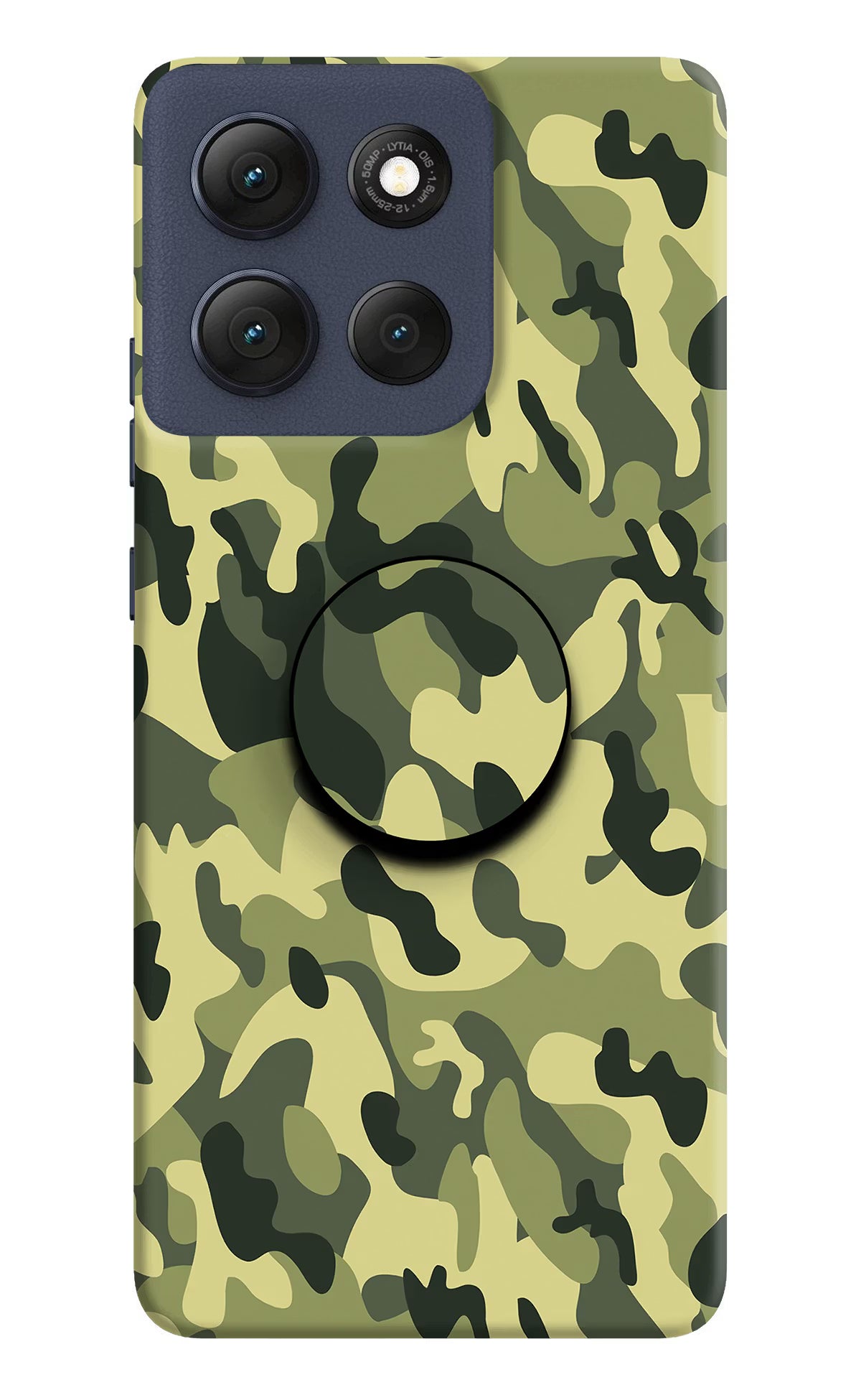Camouflage Moto G86 Power Pop Case by Casekaro