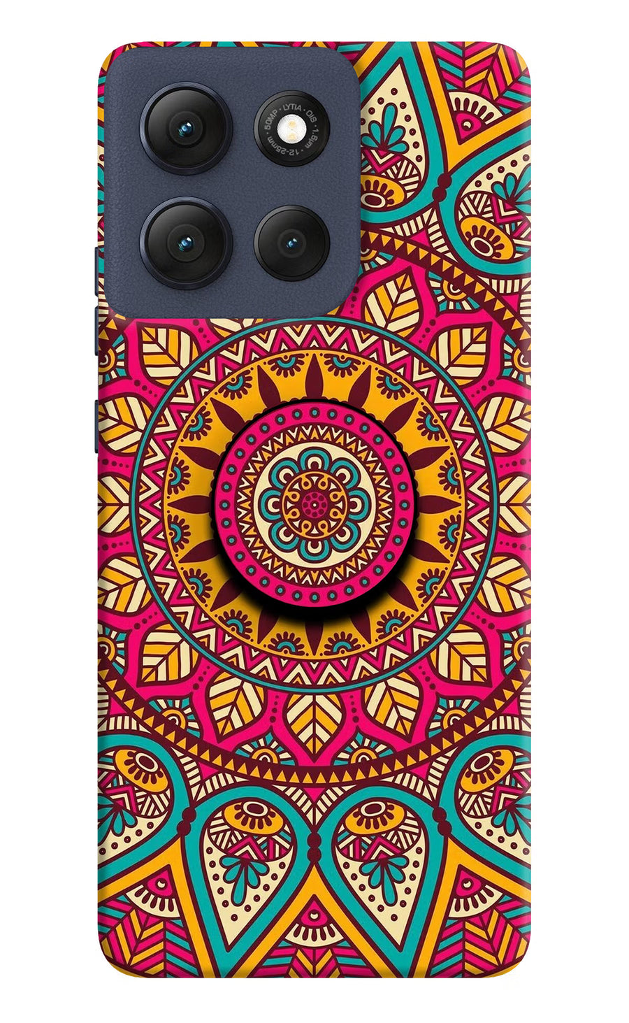 Mandala Moto G86 Power Pop Case, Hard case