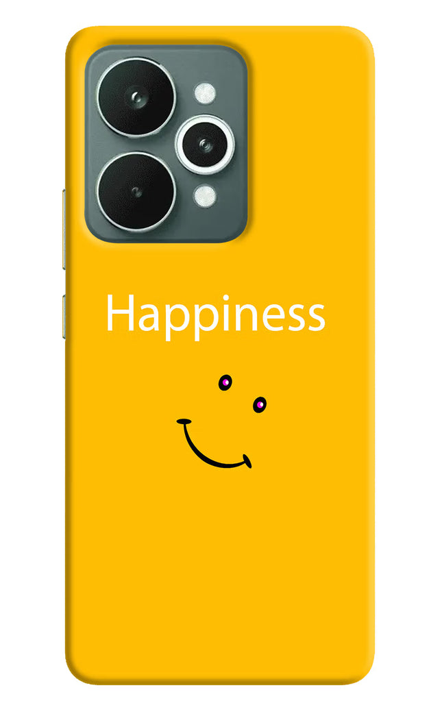 Happiness With Smiley Realme 15 Hard Case Back Cover by Casekaro