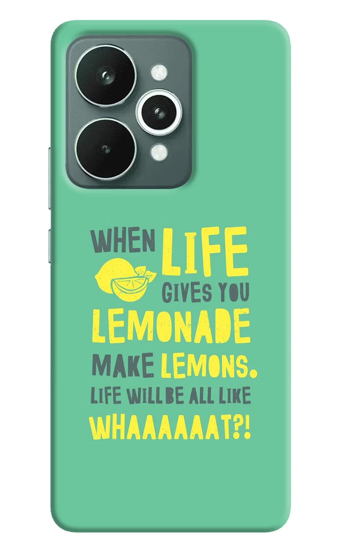 Quote Realme 15 Hard Case Back Cover by Casekaro
