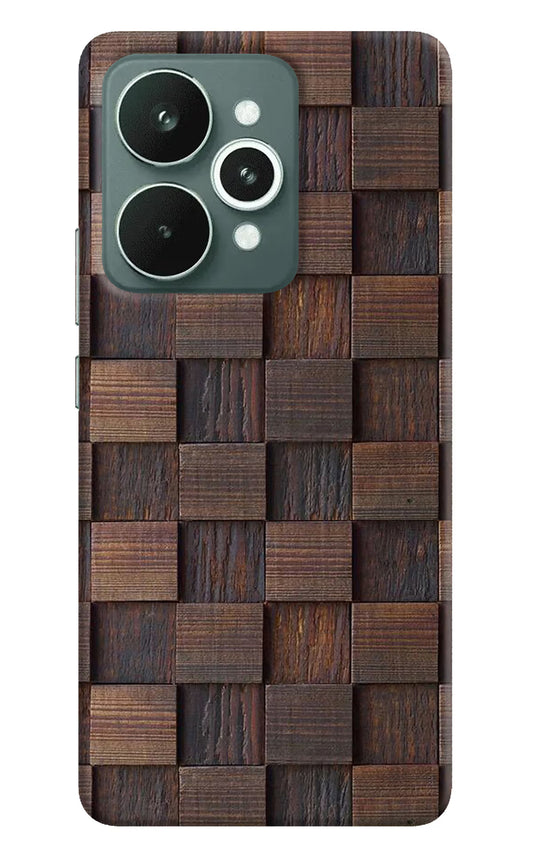 Wooden Cube Design Realme 15 Hard Case Back Cover by Casekaro
