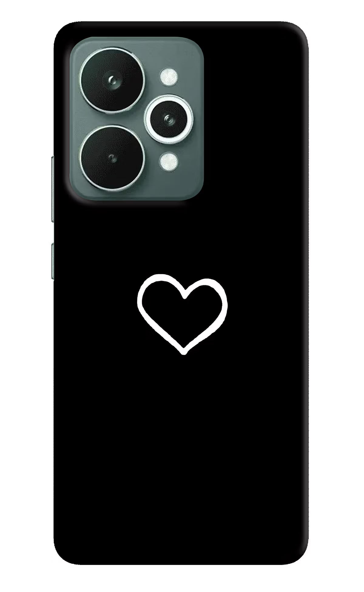 Heart Realme 15 Hard Case Back Cover by Casekaro