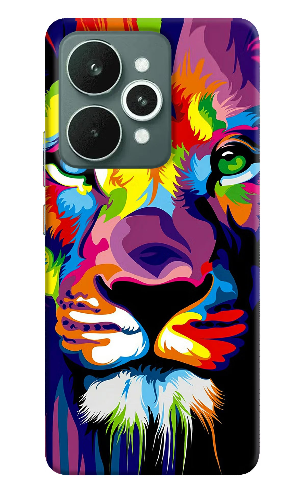 Lion Realme 15 Hard Case Back Cover by Casekaro