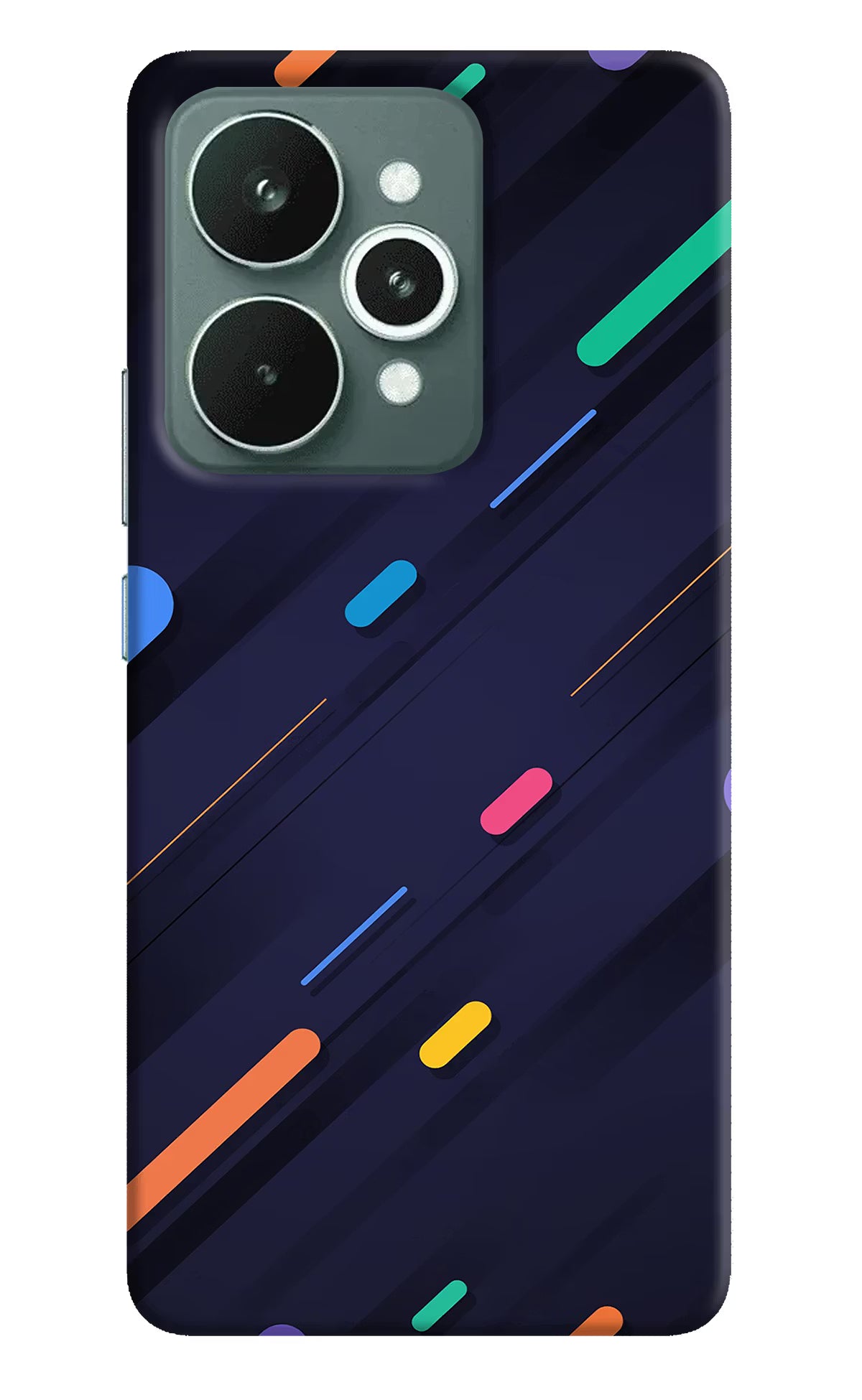 Abstract Design Realme 15 Hard Case Back Cover by Casekaro