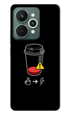 Coffee Realme 15 Hard Case Back Cover by Casekaro
