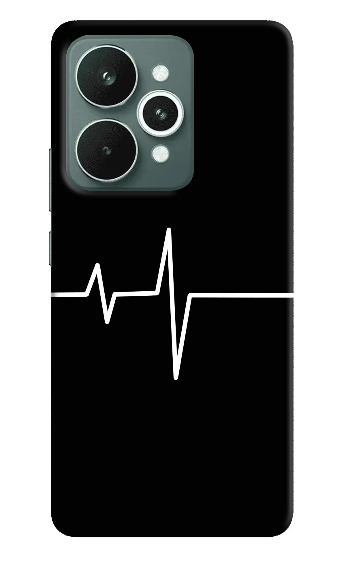 Heart Beats Realme 15 Hard Case Back Cover by Casekaro