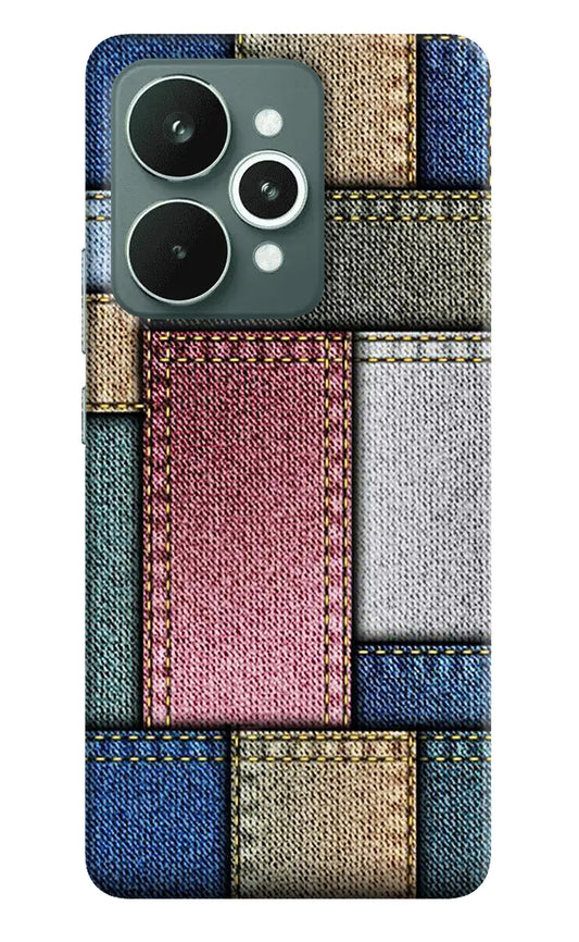Multicolor Jeans Realme 15 Hard Case Back Cover by Casekaro
