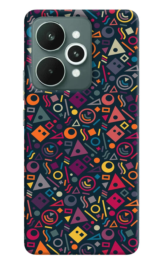 Geometric Abstract Realme 15 Hard Case Back Cover by Casekaro