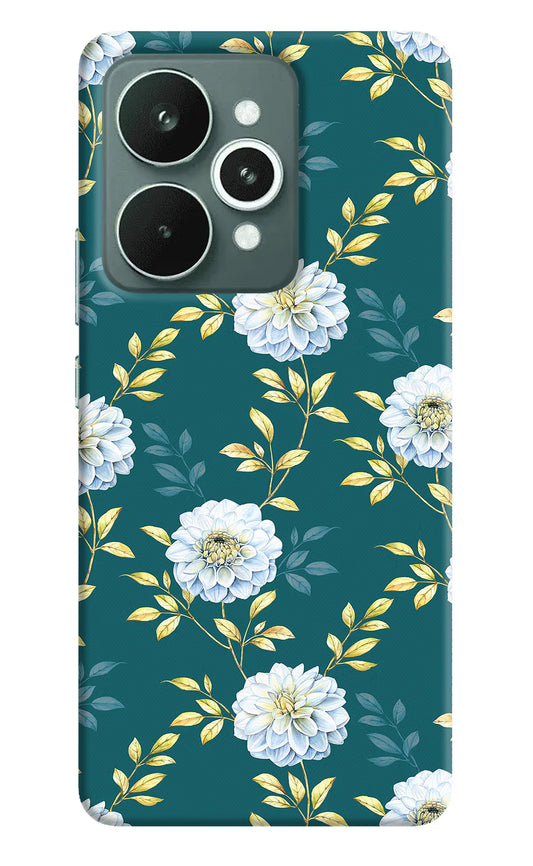 Flowers Realme 15 Hard Case Back Cover by Casekaro