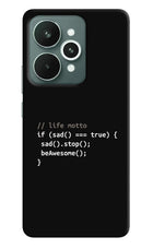 Life Motto Code Realme 15 Hard Case Back Cover by Casekaro