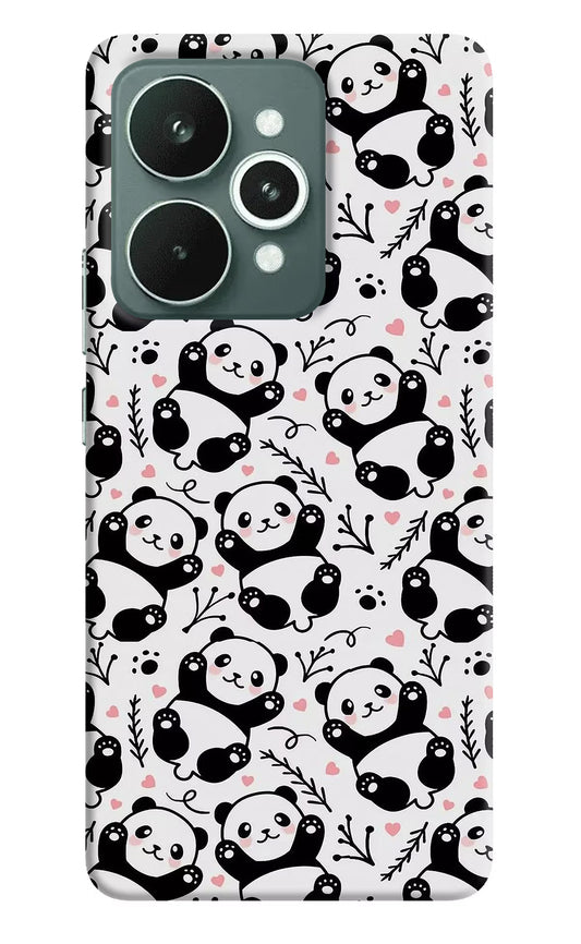 Cute Panda Realme 15 Hard Case Back Cover by Casekaro